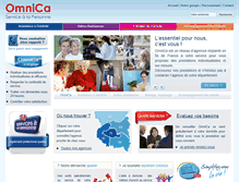 Tablet Screenshot of omnica.fr